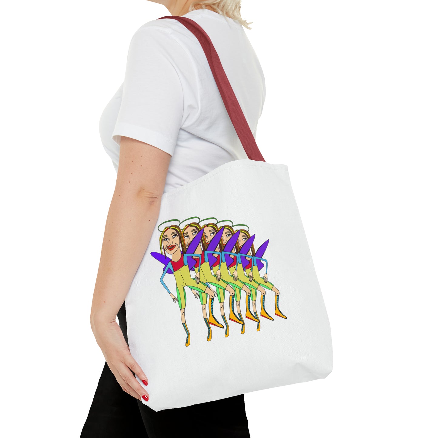 Angelic Sportsy Tote Bag