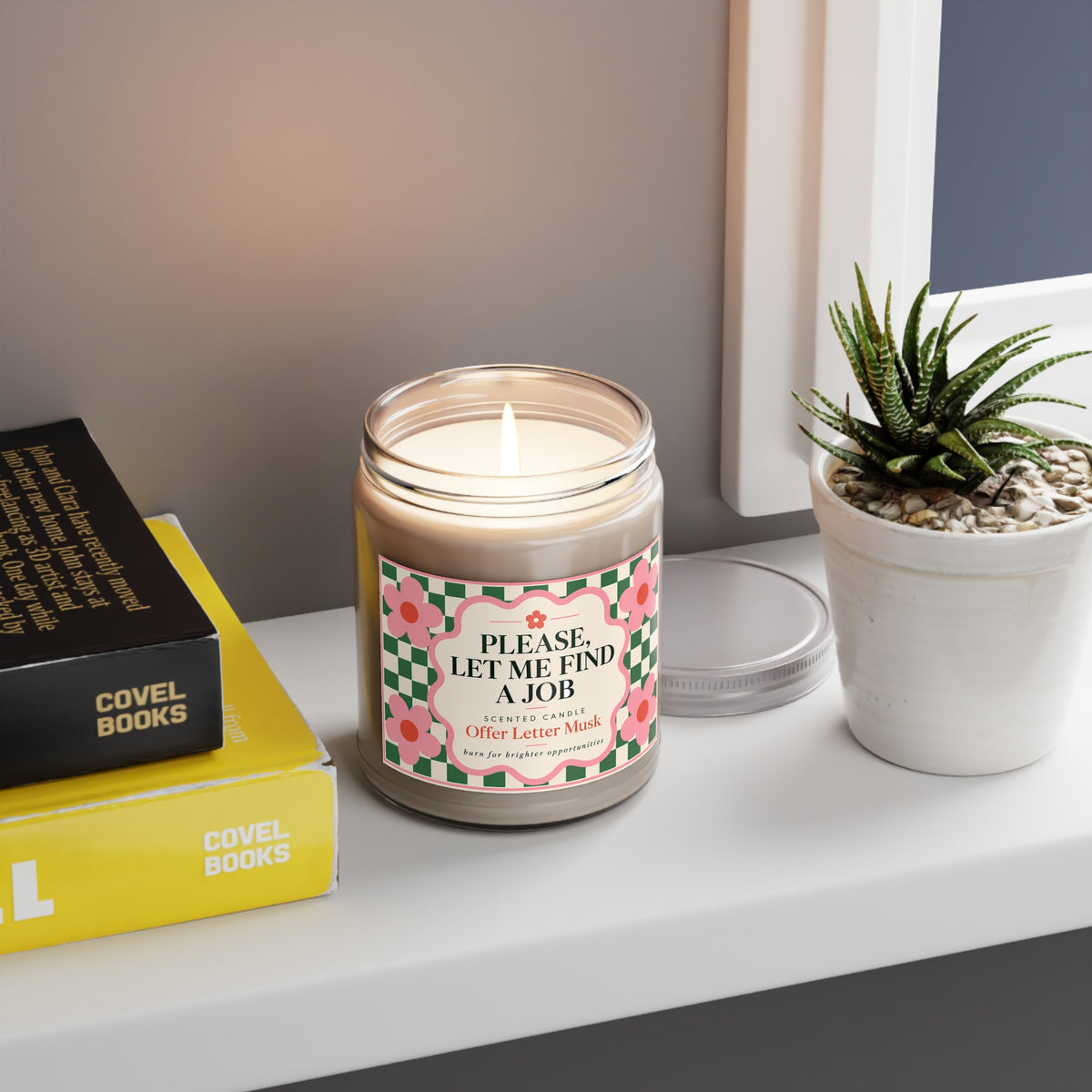 Please, Let Me Find A Job Candle – Funny Motivation Soy Candle