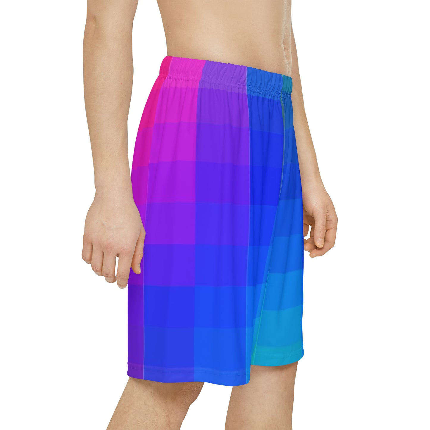 8-bit Rainbow Men’s Shorts