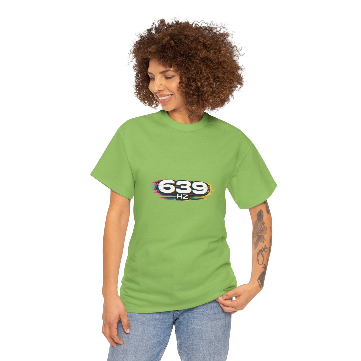 639 Hz Frequency T-Shirt — Unisex Zen Graphic Cotton Tee