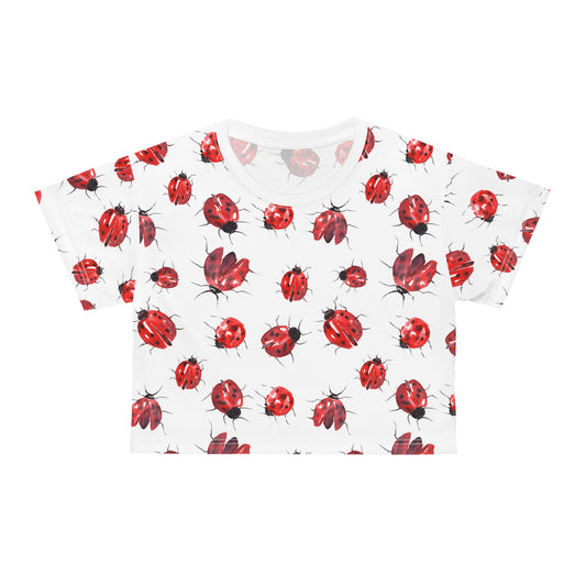 Lady Bug Crop T-Shirt