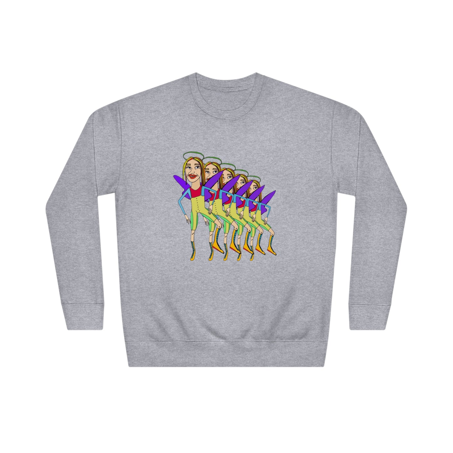 Angelic Sportsy Crew Sweatshirt