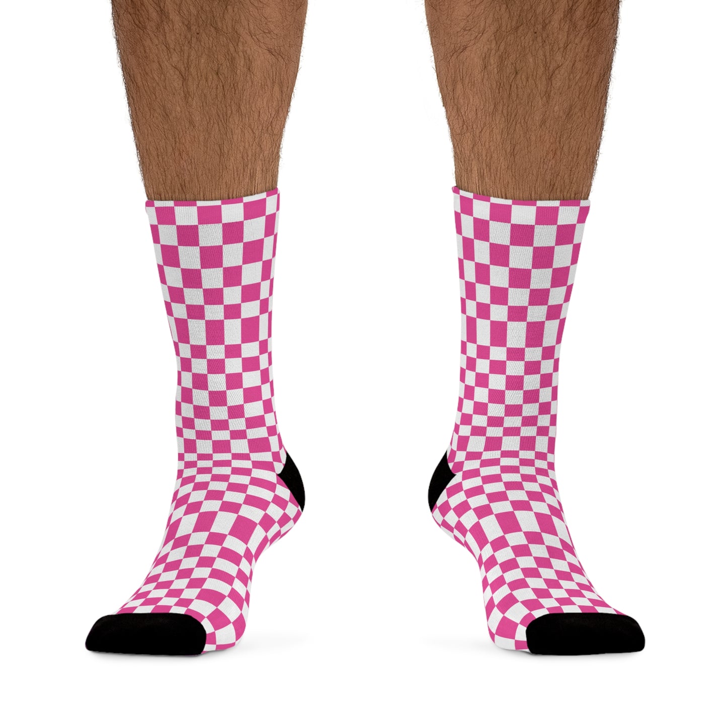 Pink Square Socks