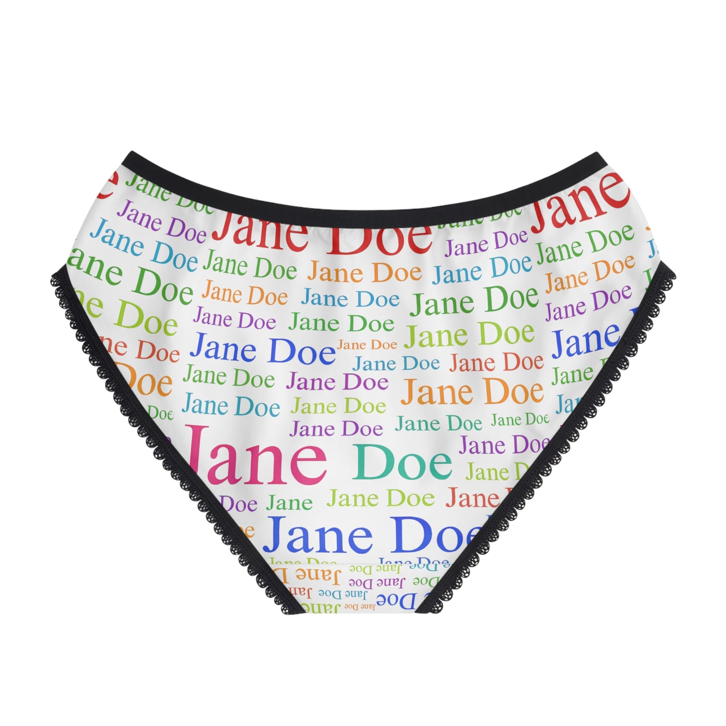 Jane Doe Women’s Thongs