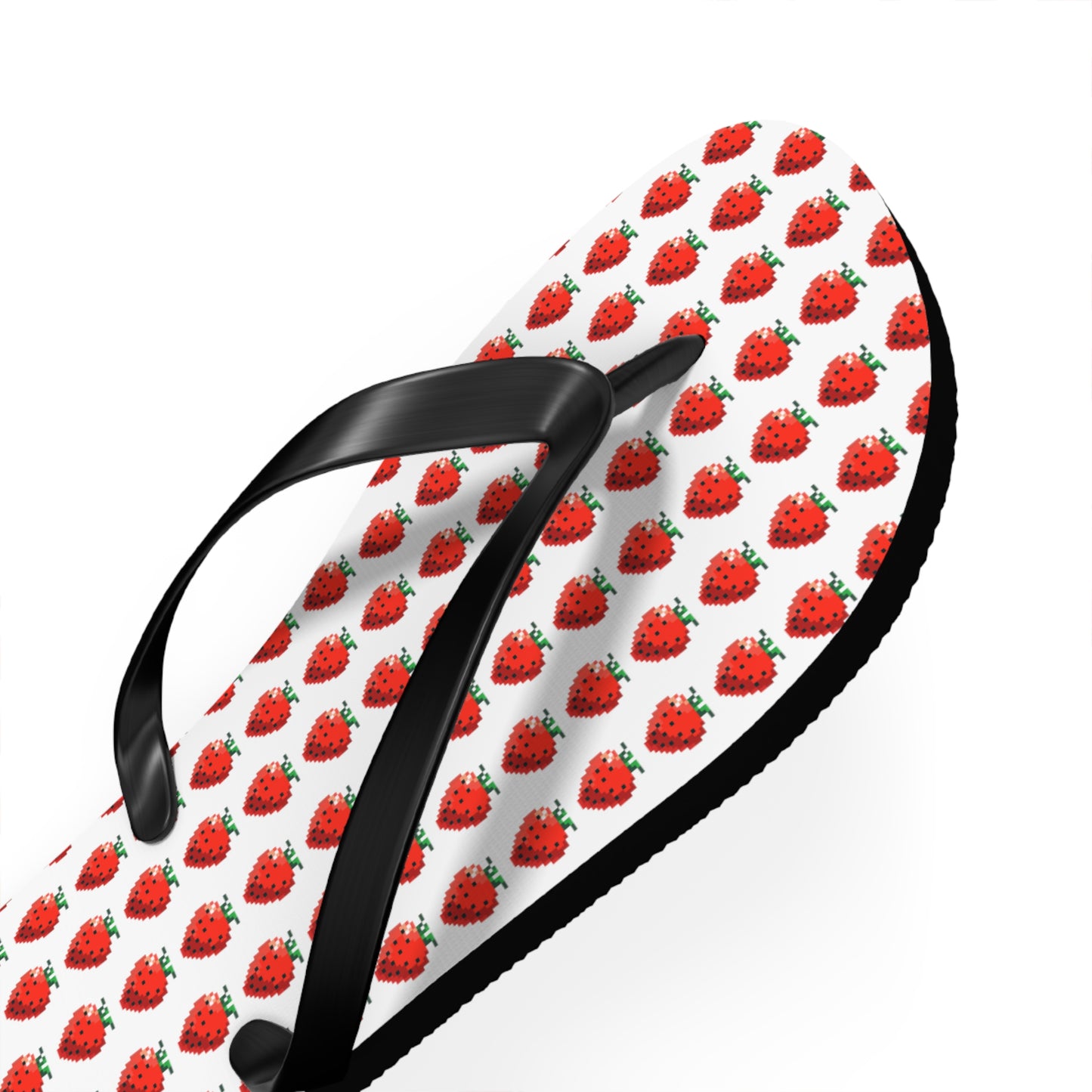 8-bit Strawberry Flip Flops