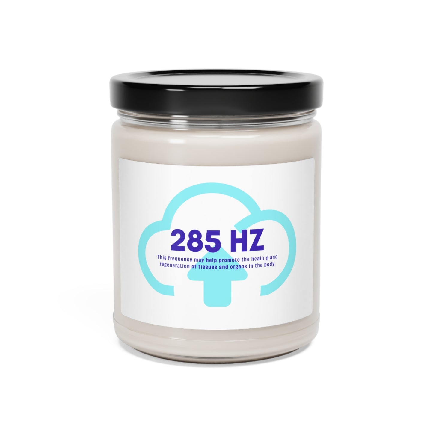 285 Hz Frequency Scented Soy Candle