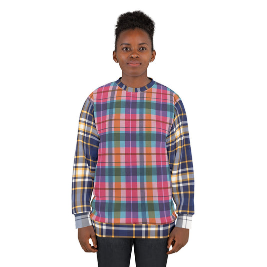 Plaid Party Sweatshirt