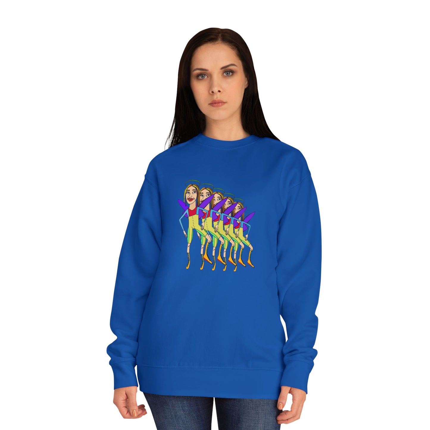 Angelic Sportsy Crew Sweatshirt