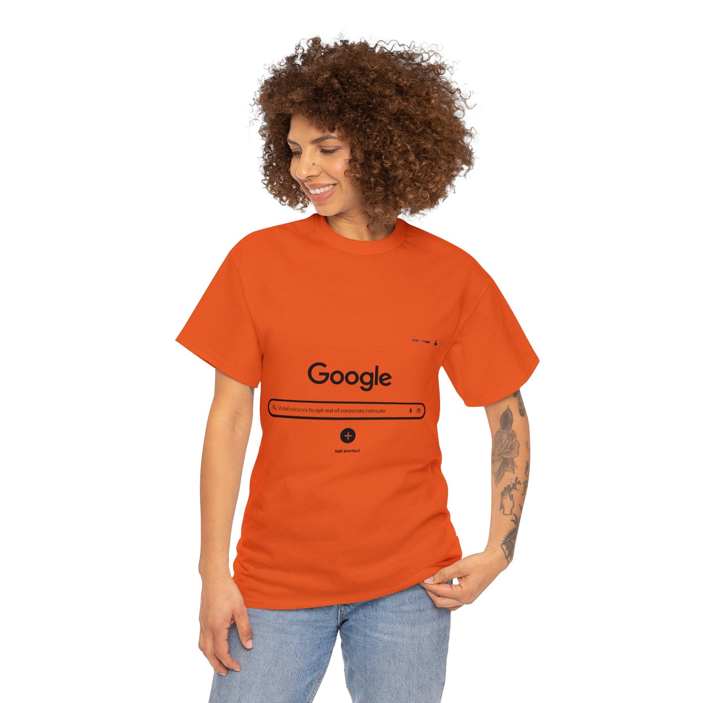 Google Search, Excuses to Opt-Out of Corporate Retreat - T-Shirt