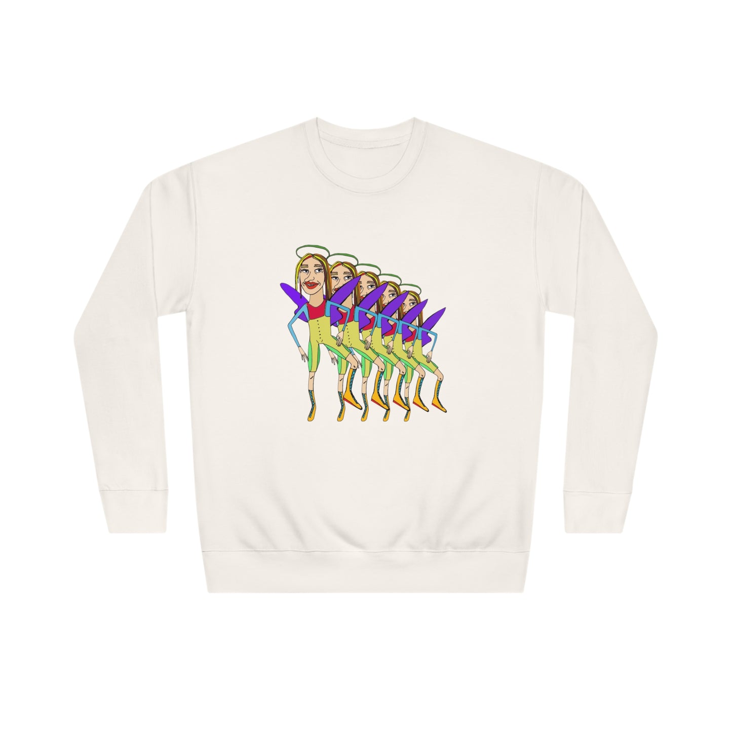 Angelic Sportsy Crew Sweatshirt