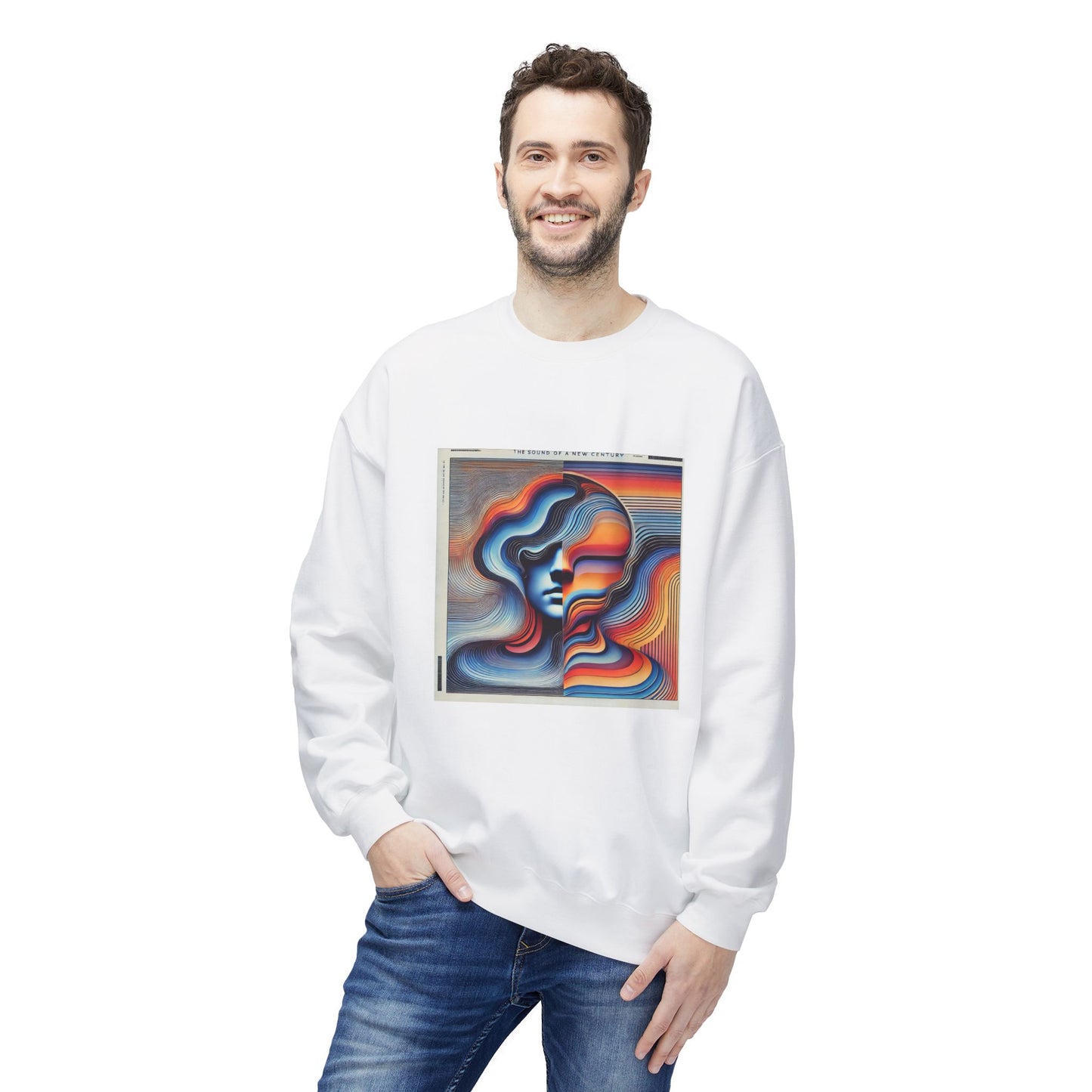 Imaginary French Kicks Album Cover Sweatshirt