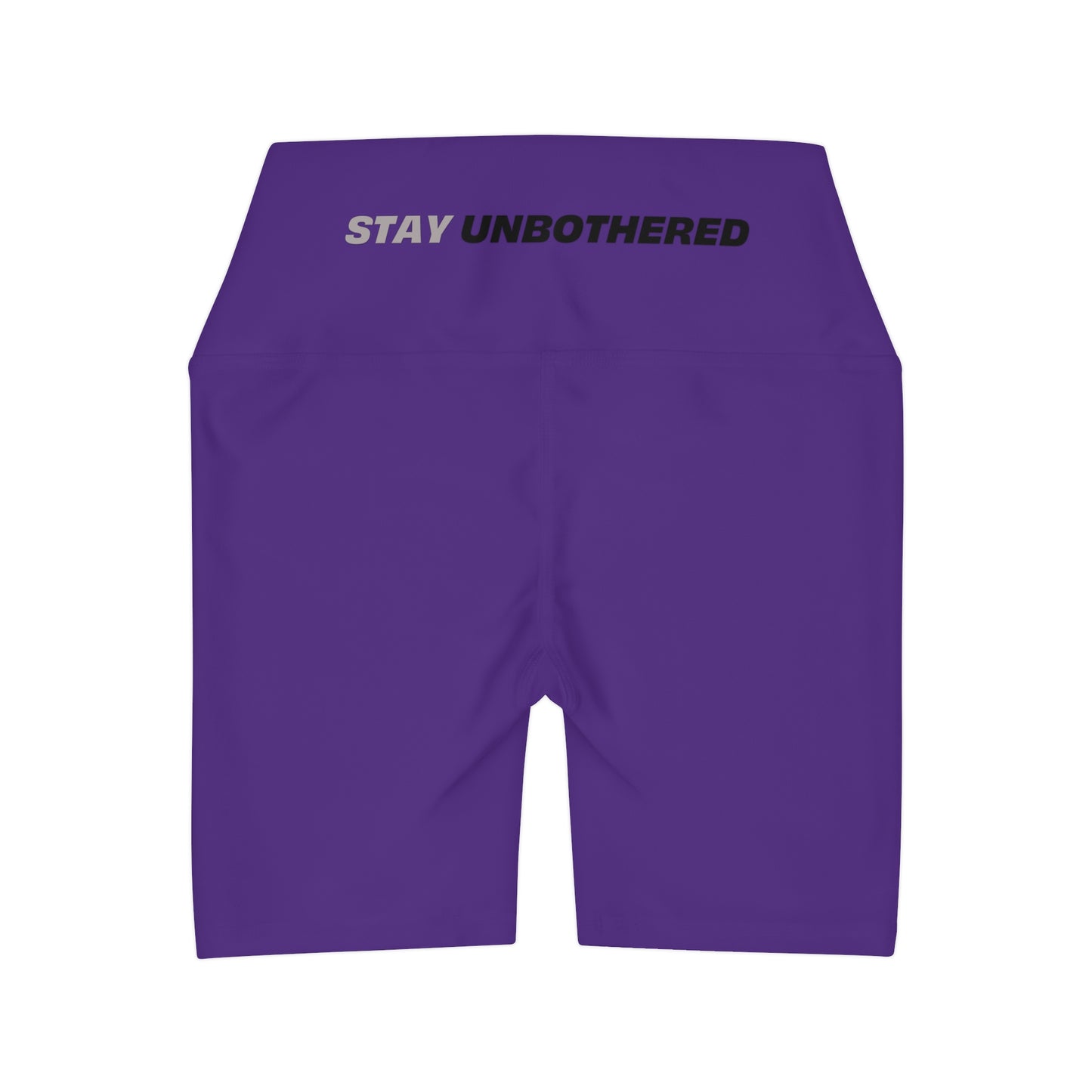 Stay Unbothered High Waisted Yoga Shorts