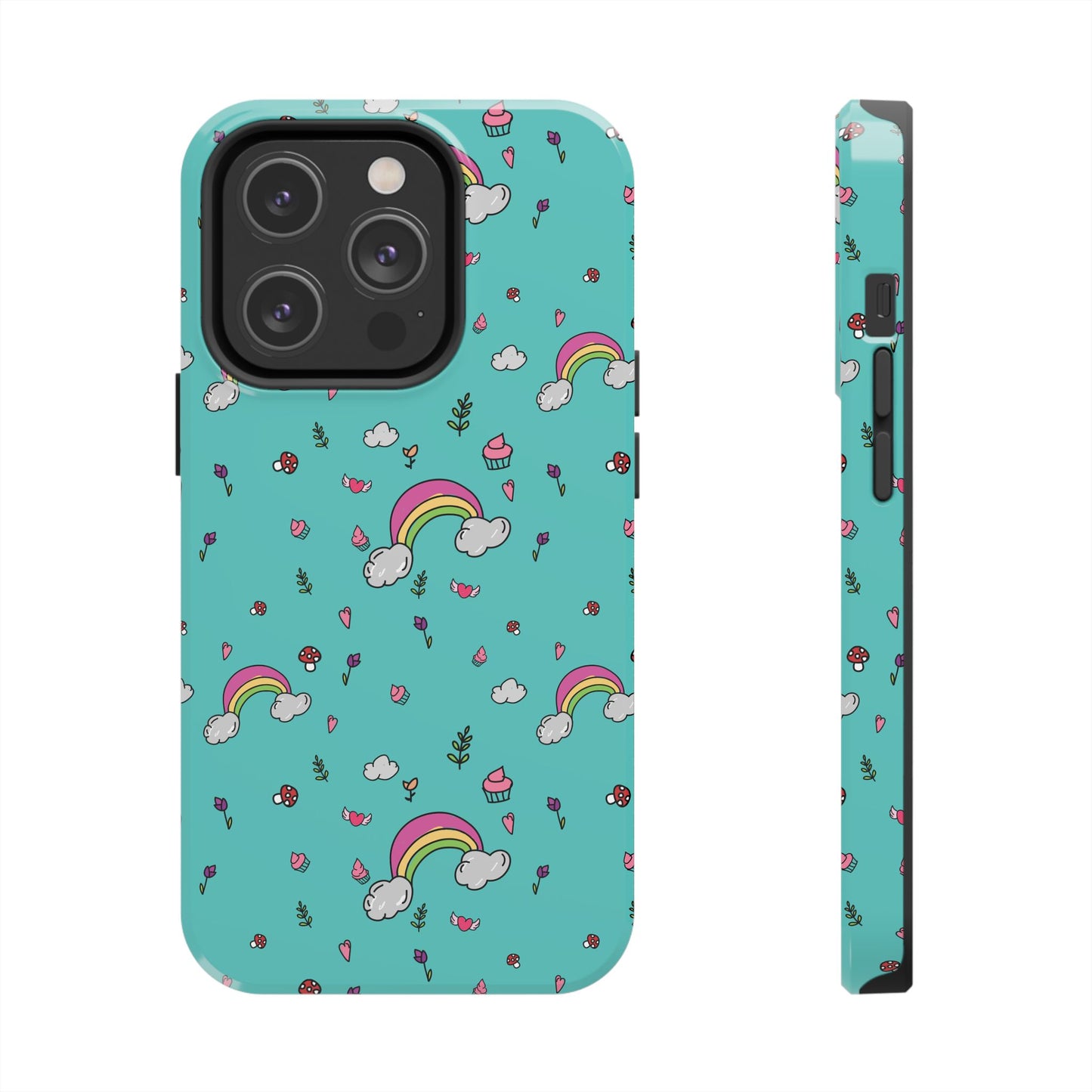 Lovey Rainbow Tough Phone Case