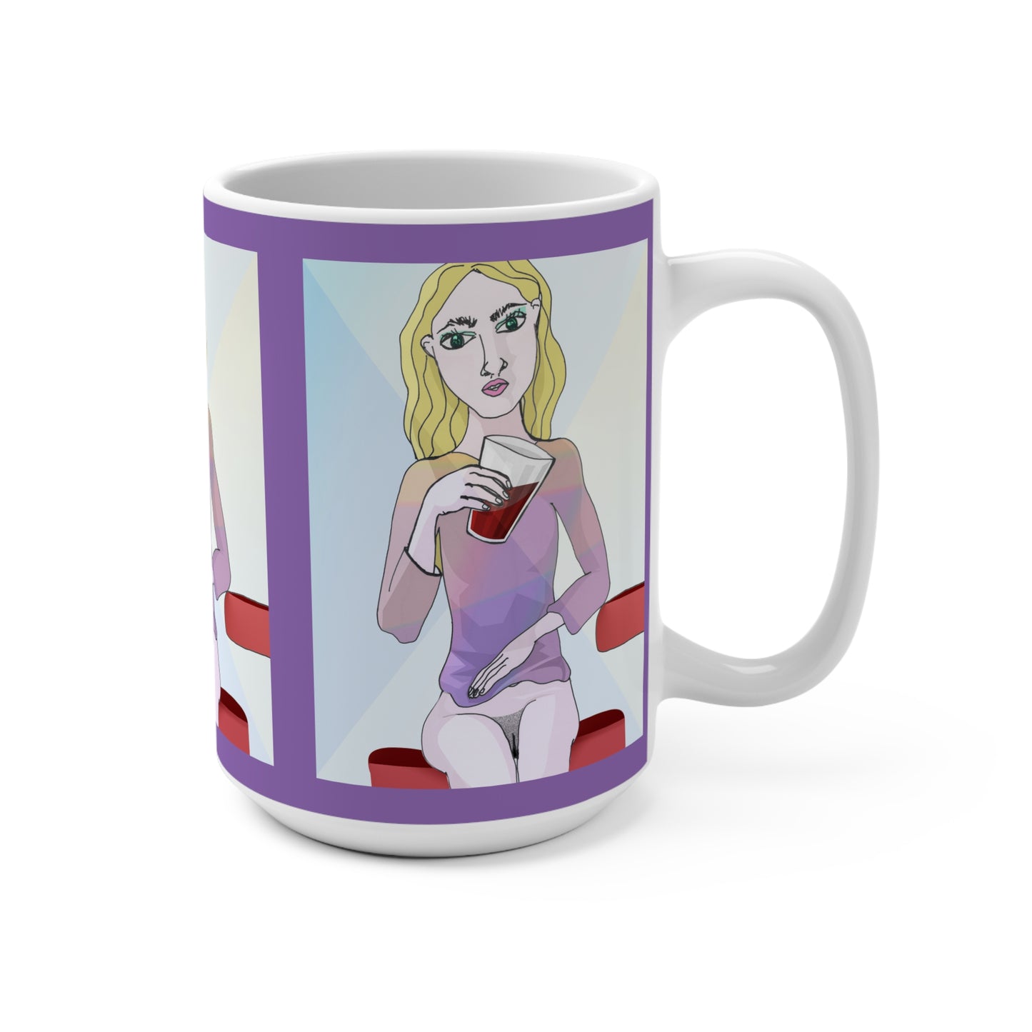 Koka Cola Girl Ceramic Mug