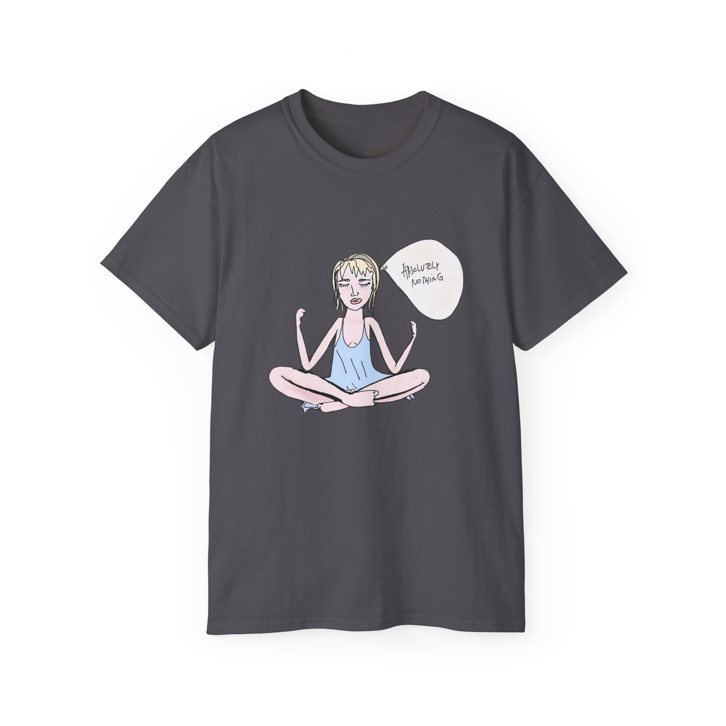 Dark grey Log Out T-shirt product image