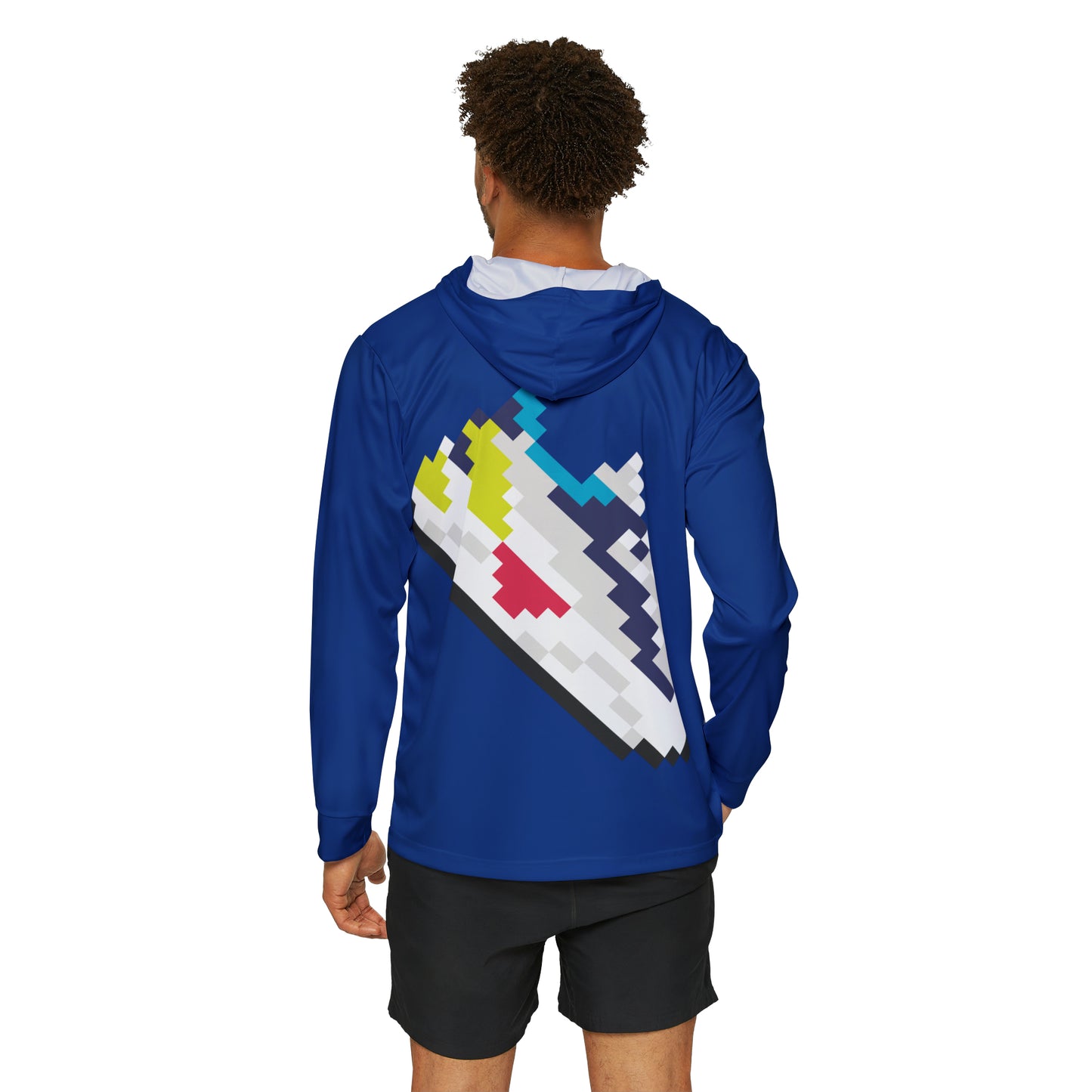 8-bit Sneaker Men's Hooded Sweatshirt