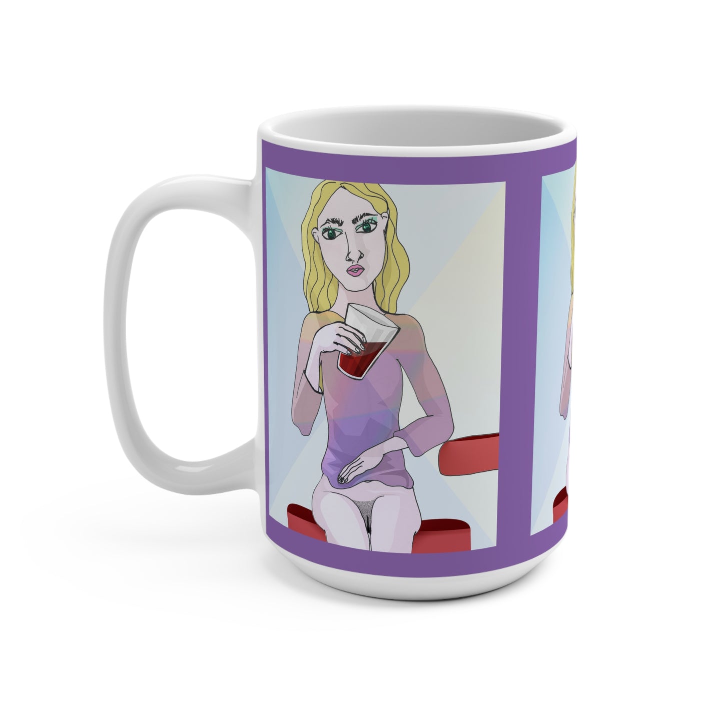 Koka Cola Girl Ceramic Mug