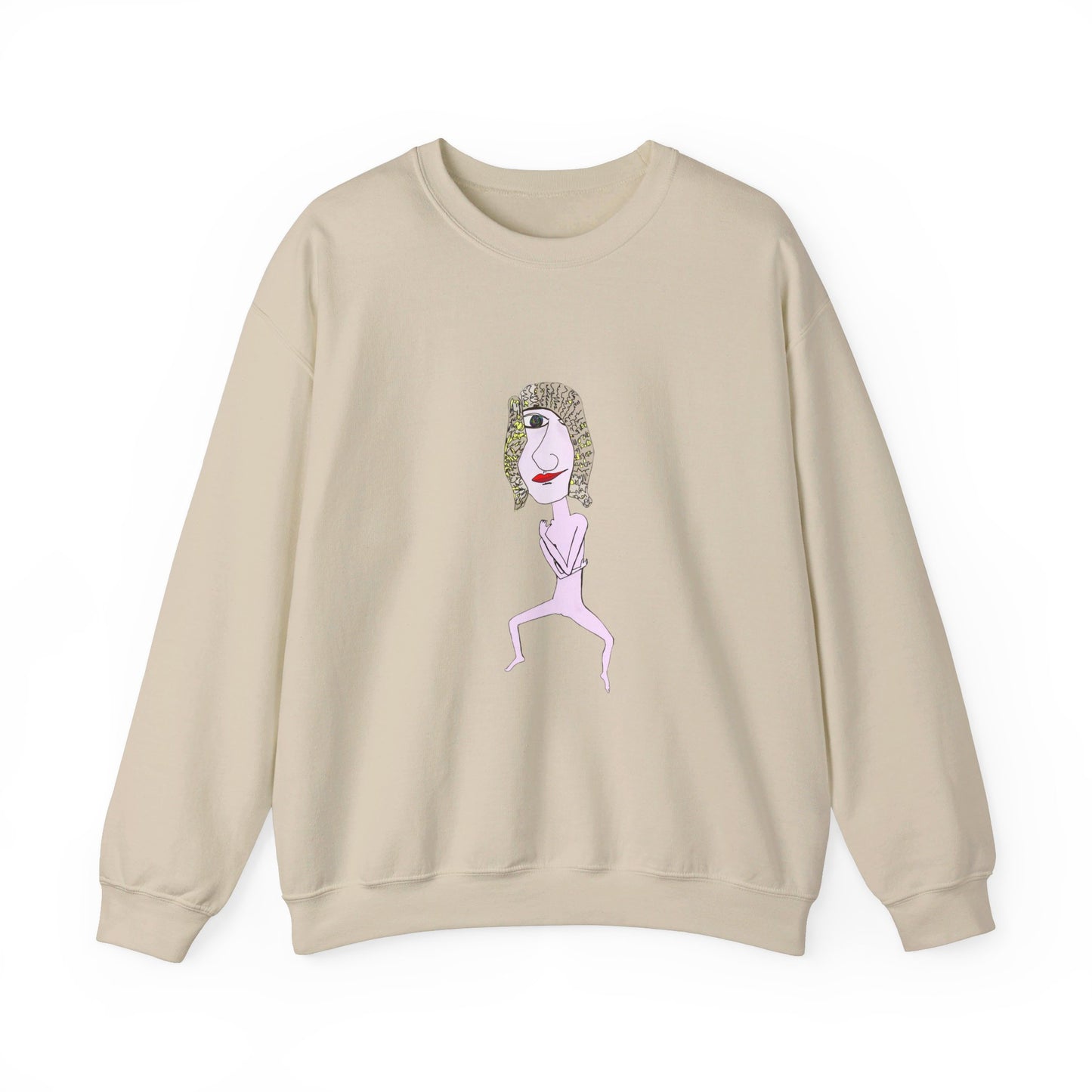 Hair Dude Crewneck Sweatshirt