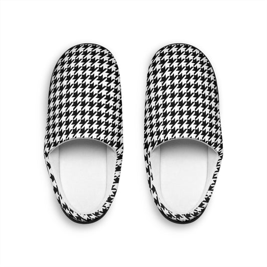 Pied de Poule Men's Slippers