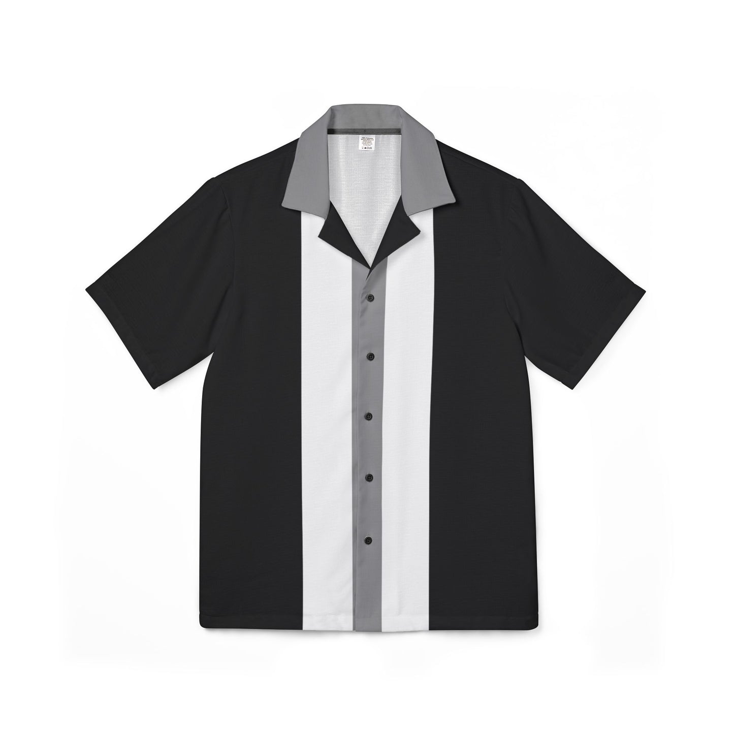 Black & White Men's Golf Shirt