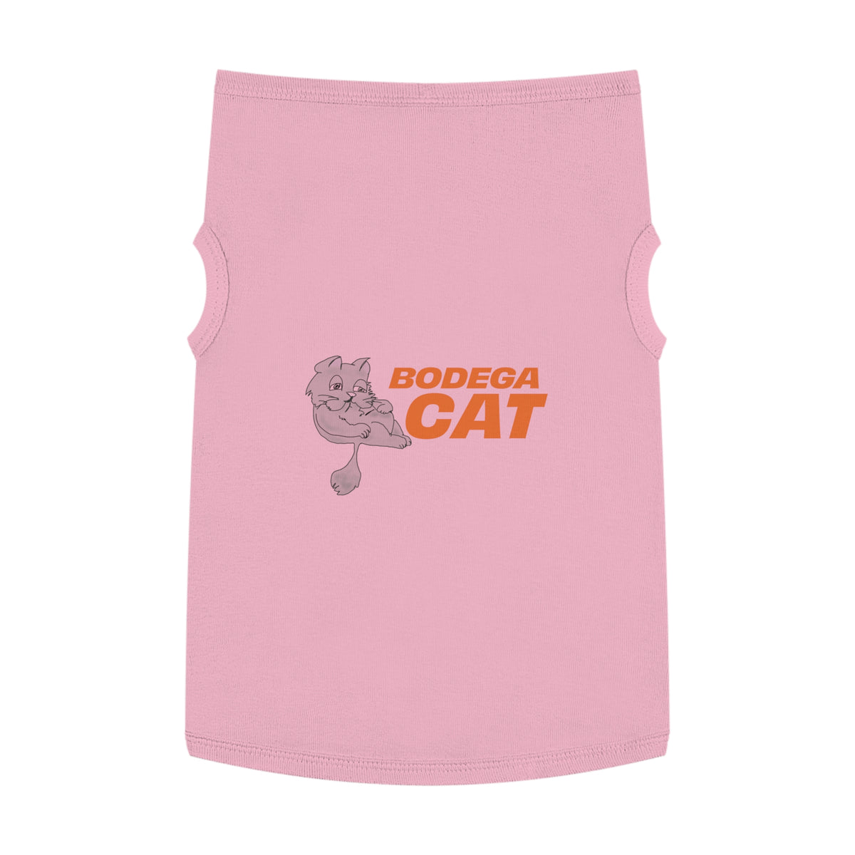 Bodega Cat Dog Shirt – Graphic Pet Tank Top for Dogs & Cats