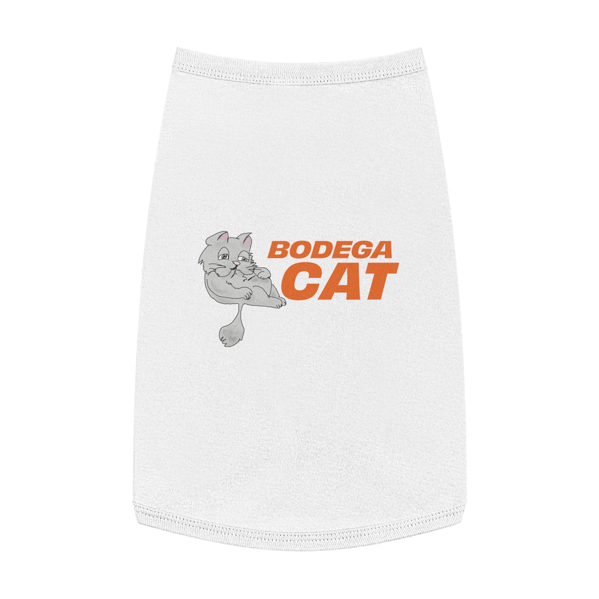 Bodega Cat Dog Shirt – Graphic Pet Tank Top for Dogs & Cats