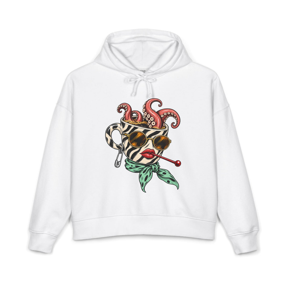 Octopus Daydream Women’s Organic Graphic Hoodie