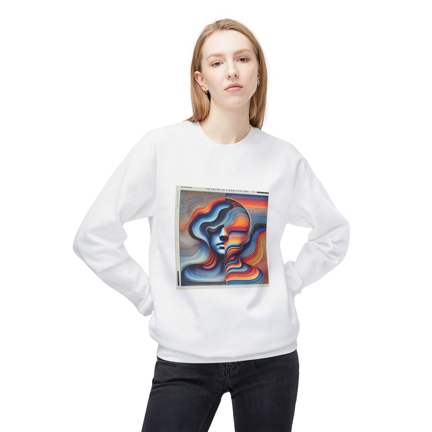 Imaginary French Kicks Album Cover Sweatshirt