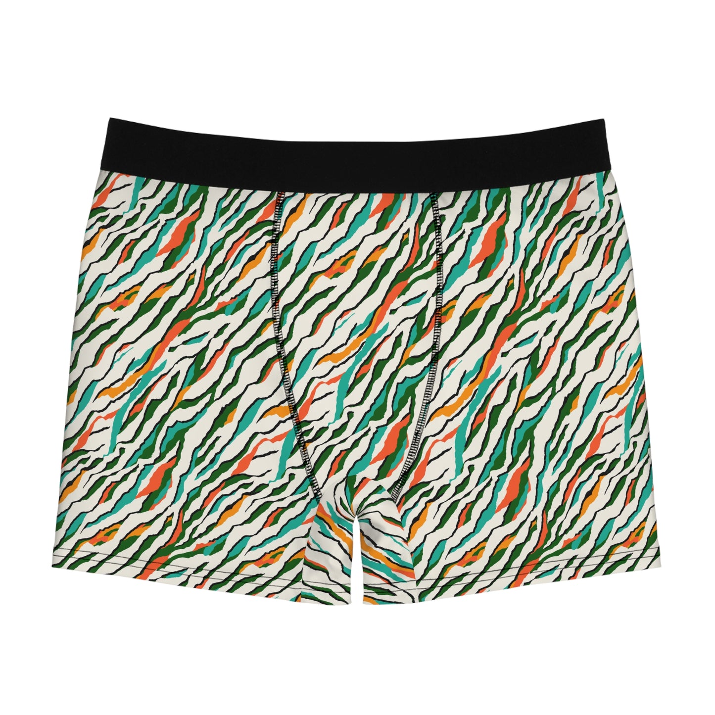 Colored Zebra Men's Boxers