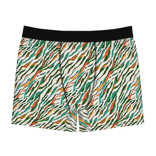 Colored Zebra Men's Boxers