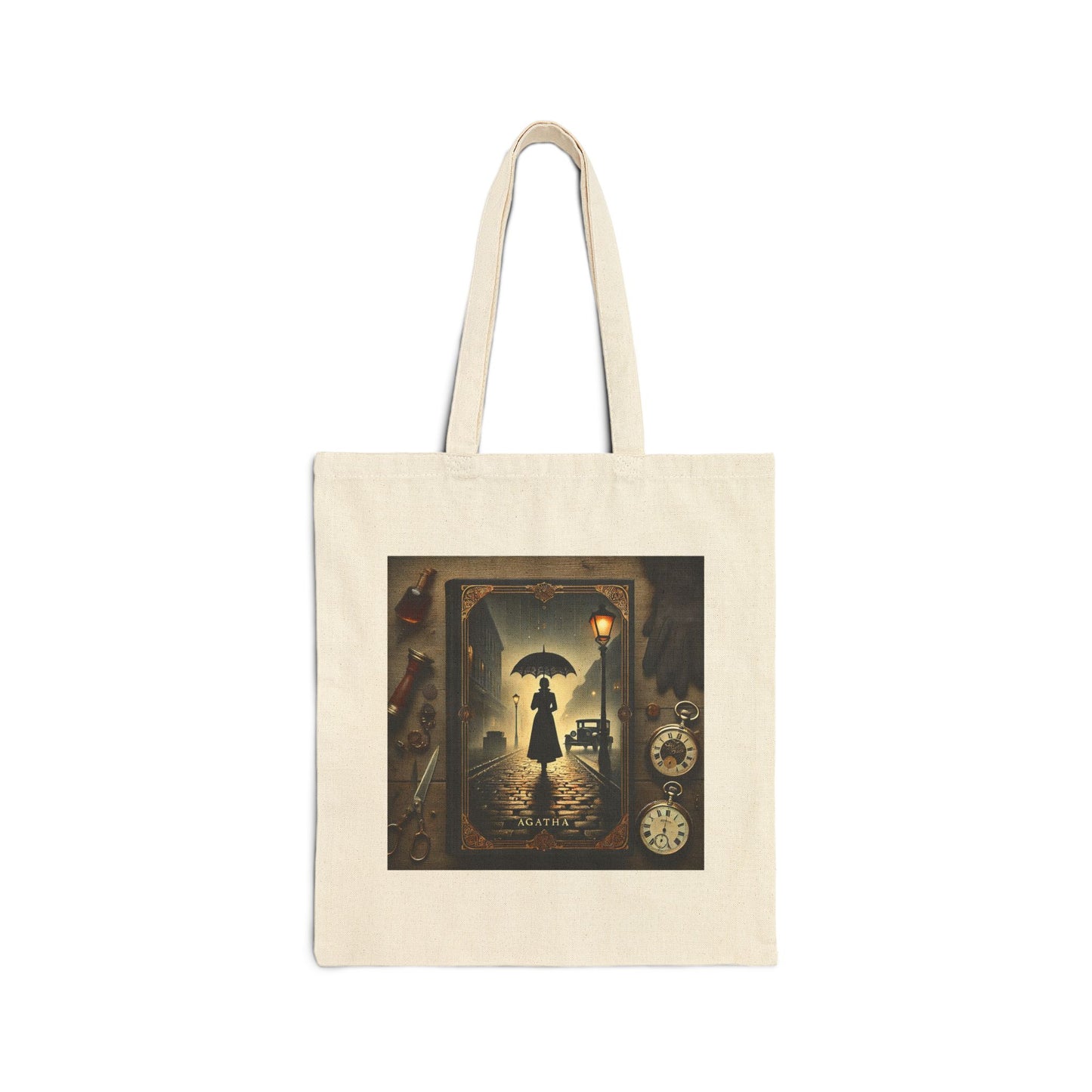 Mystery Novel Cover Tote Bag