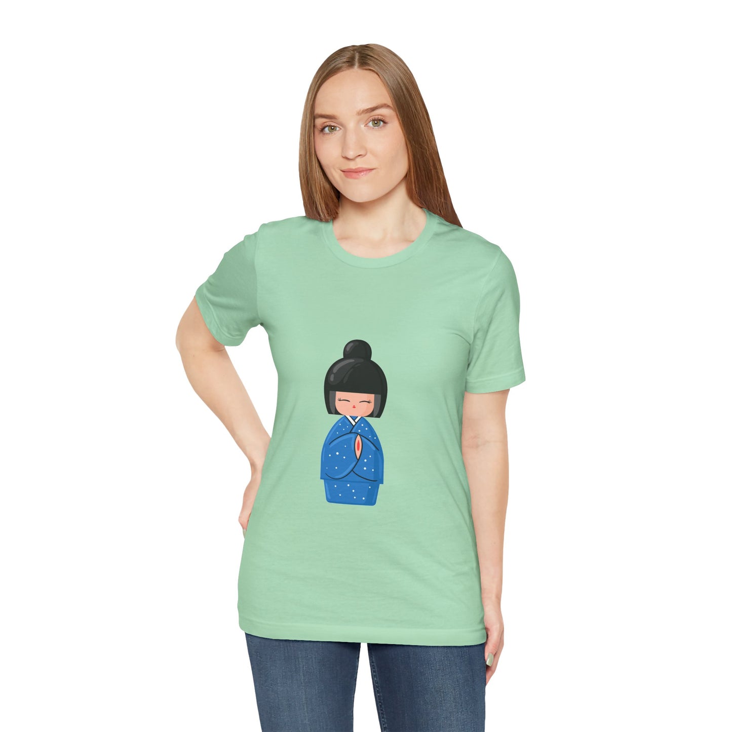 Geisha Blue T-Shirt