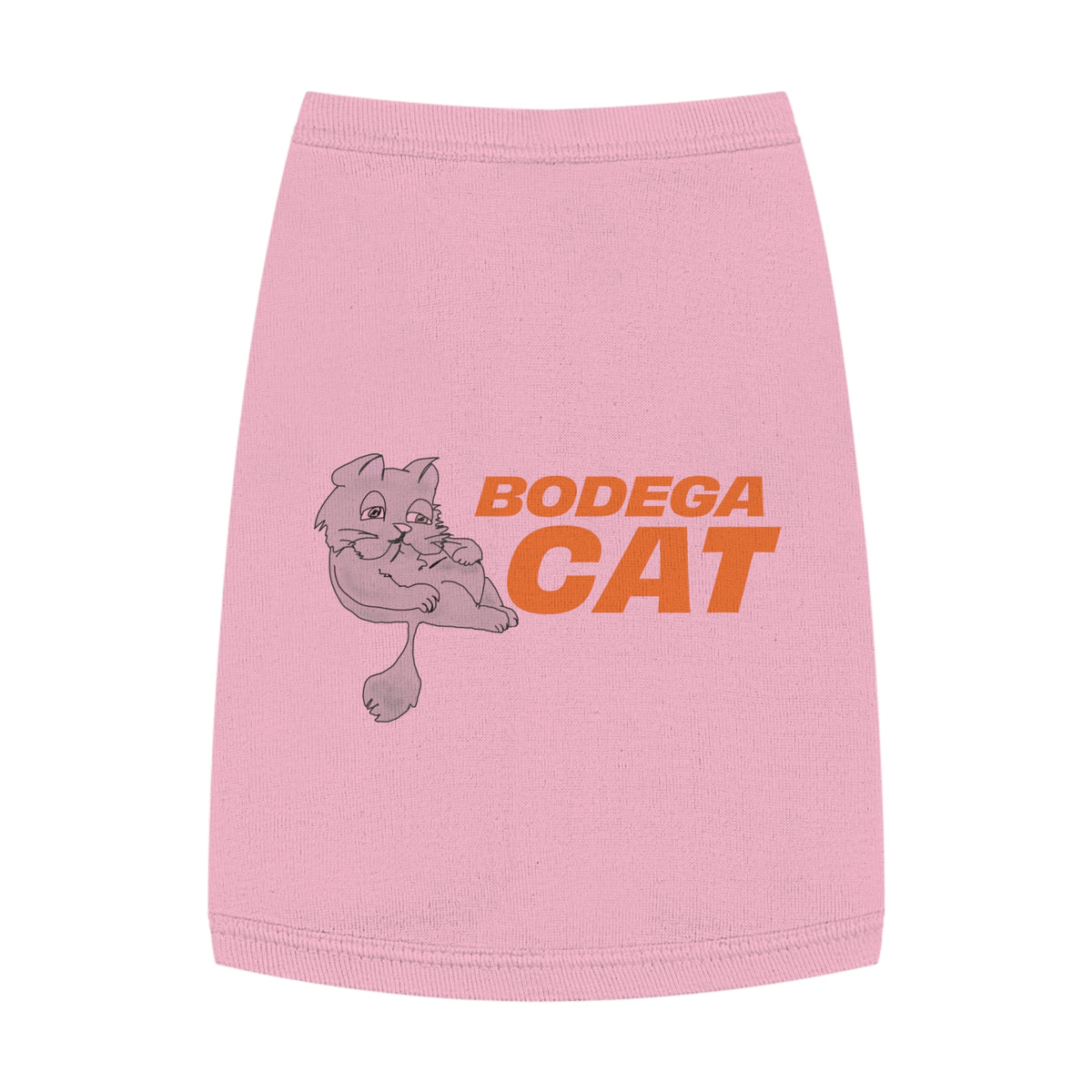 Bodega Cat Dog Shirt – Graphic Pet Tank Top for Dogs & Cats