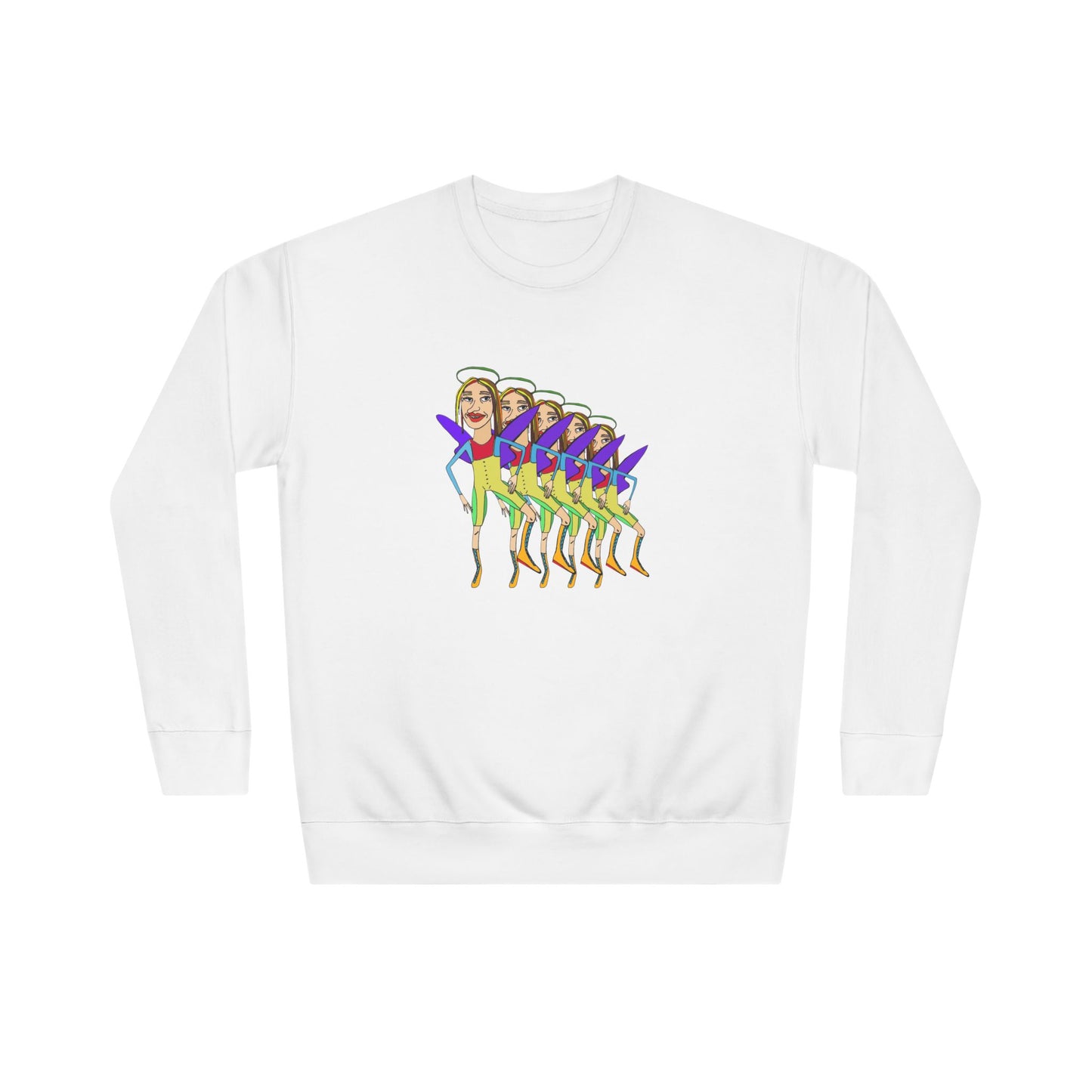 Angelic Sportsy Crew Sweatshirt