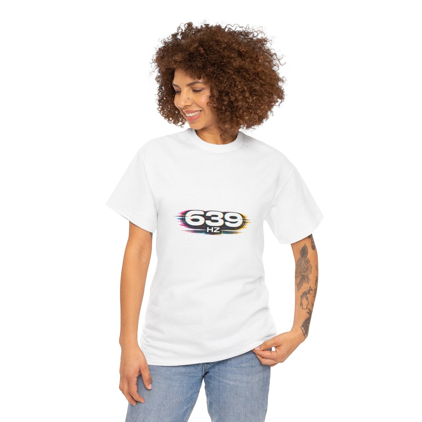 639 Hz Frequency T-Shirt — Unisex Zen Graphic Cotton Tee