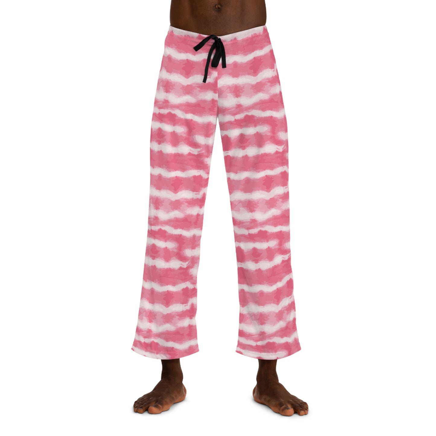 Pink Batik Men's Pajama Pants