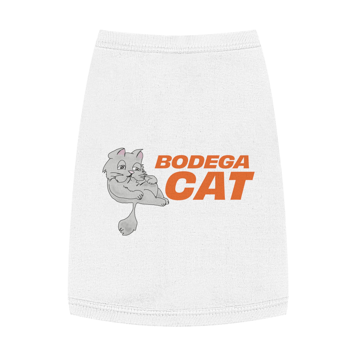 Bodega Cat Dog Shirt – Graphic Pet Tank Top for Dogs & Cats