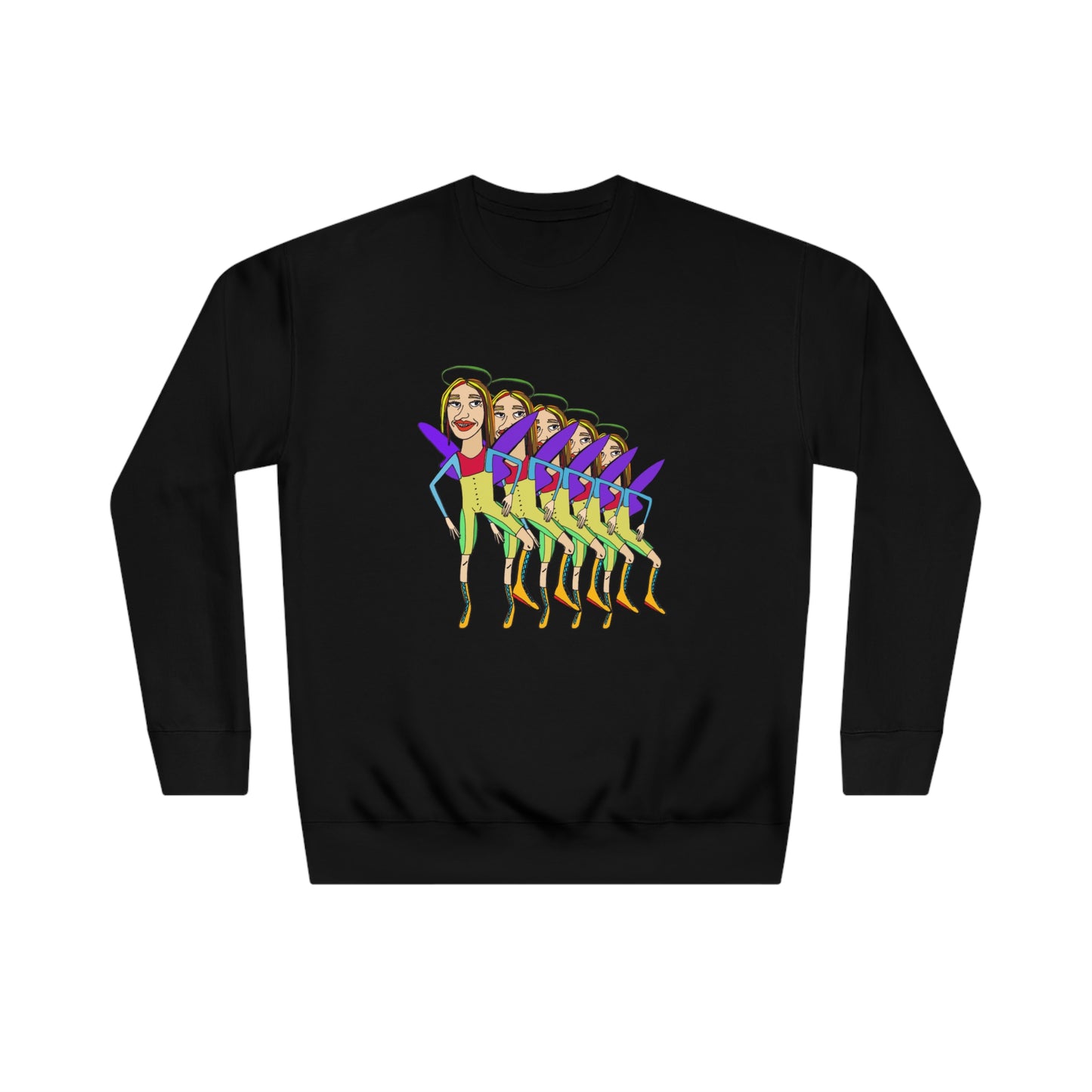 Angelic Sportsy Crew Sweatshirt