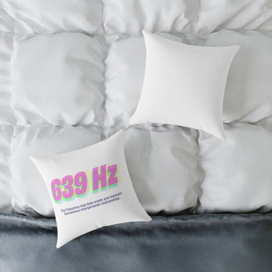 639 Hz Frequency Cushion