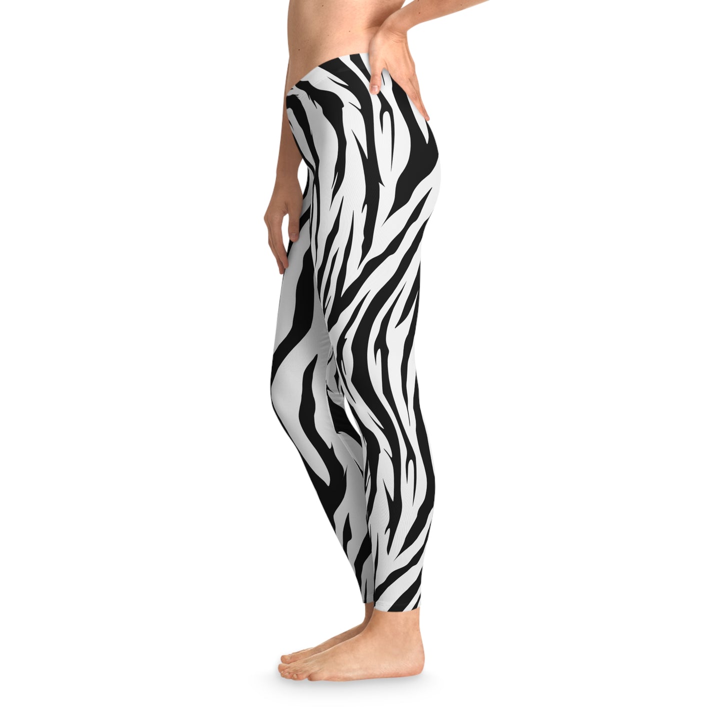 B&W Zebra Leggings
