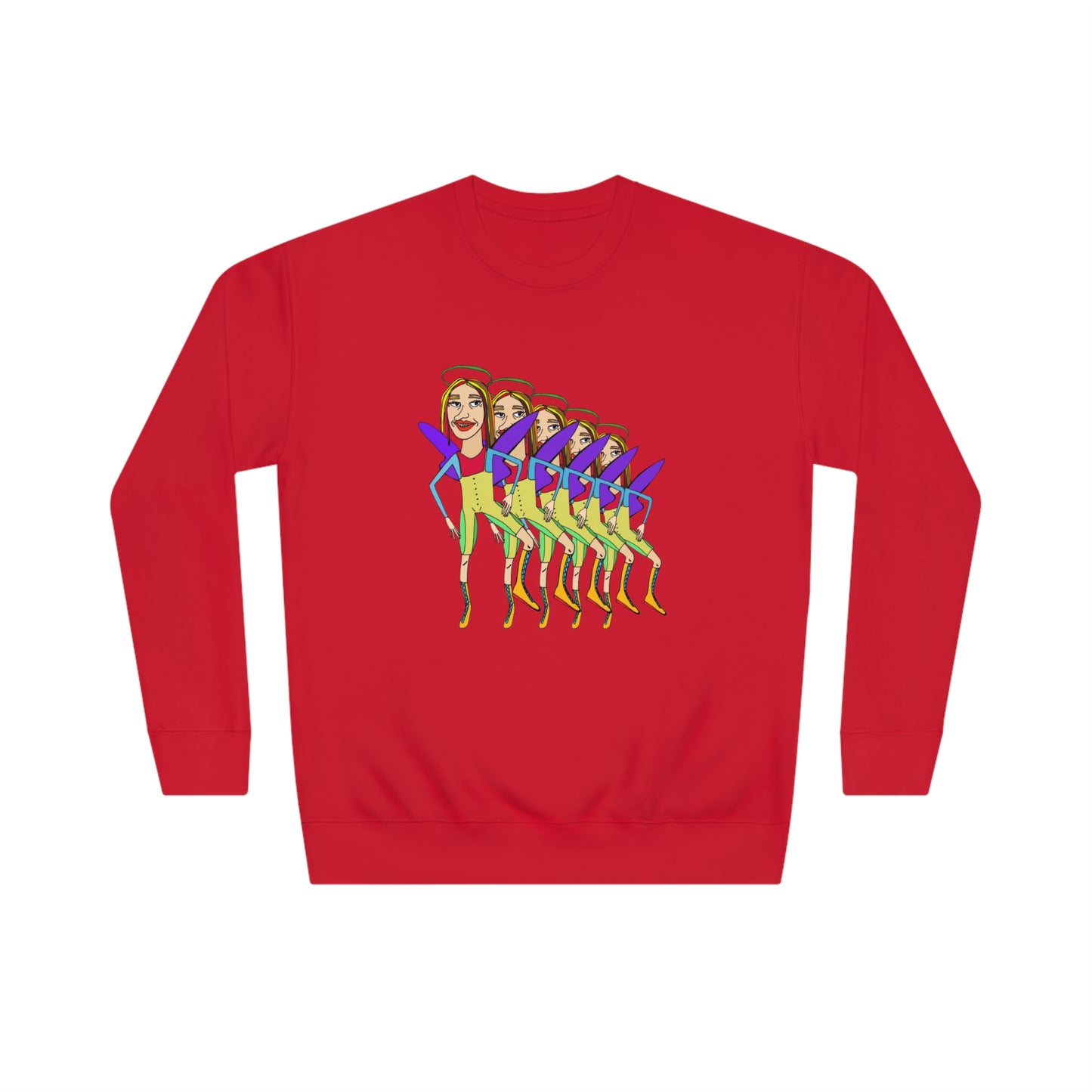 Angelic Sportsy Crew Sweatshirt