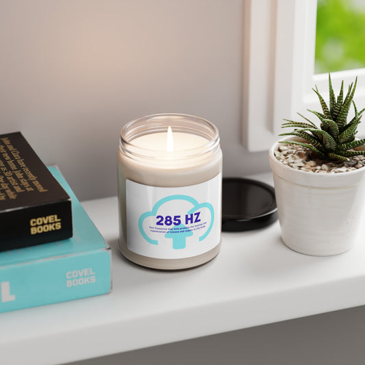 285 Hz Frequency Scented Soy Candle