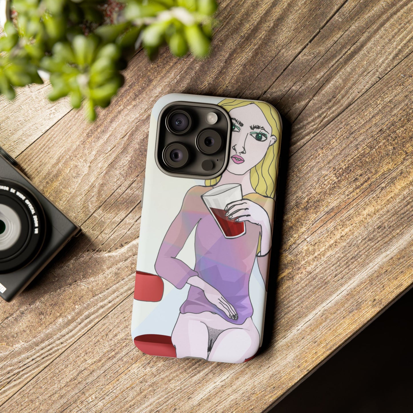 Koka Cola Girl Phone Case