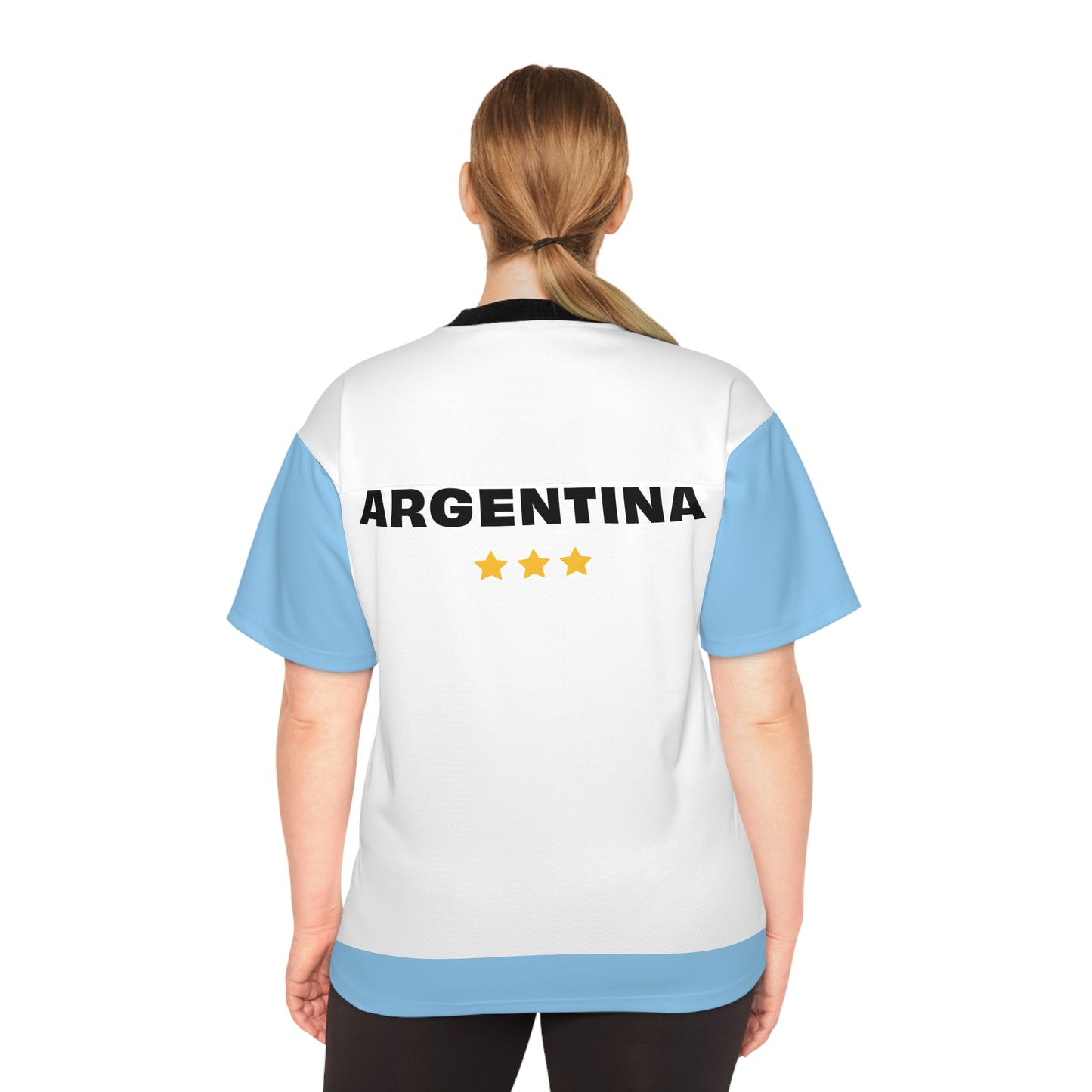 Argentina World Cup Champions Football Jersey - Unisex