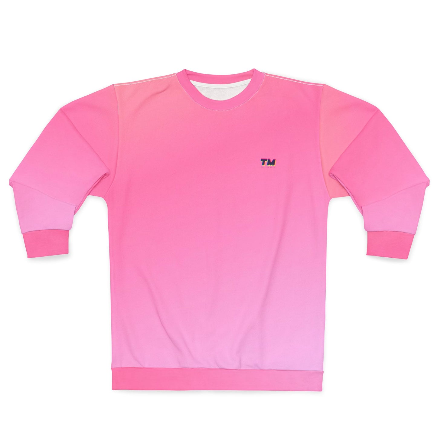 Pink Gradient Unisex Sweatshirt