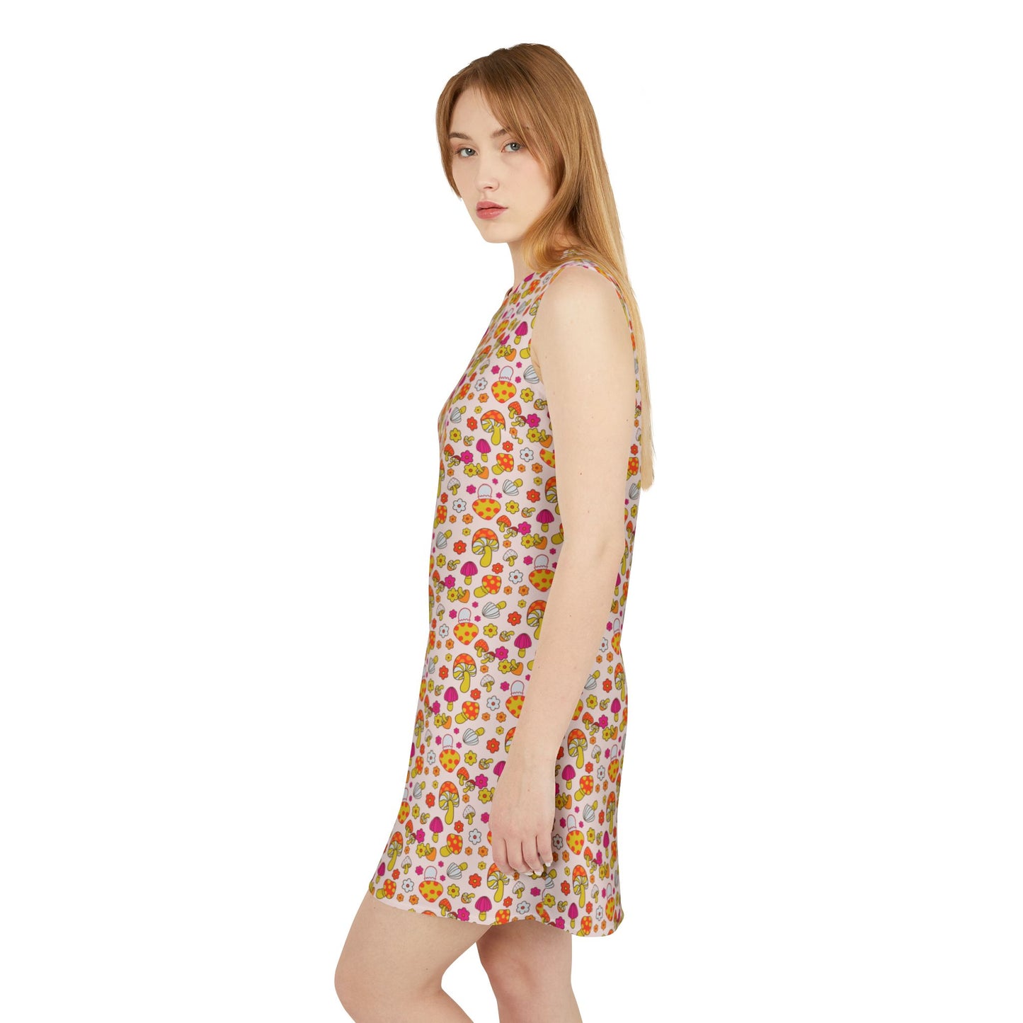 Magic Mushrooms Sleeveless Dress