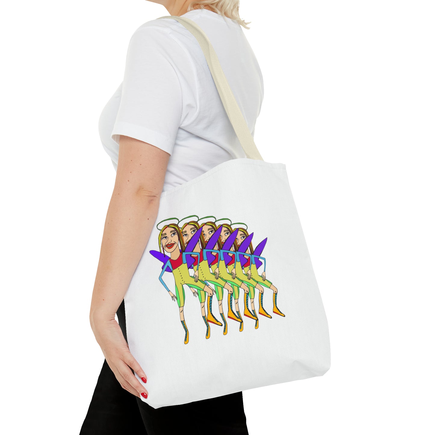 Angelic Sportsy Tote Bag