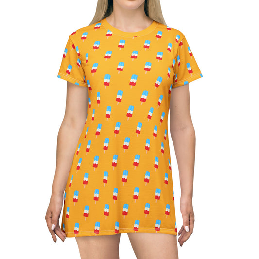 Popsicle T-Shirt Dress