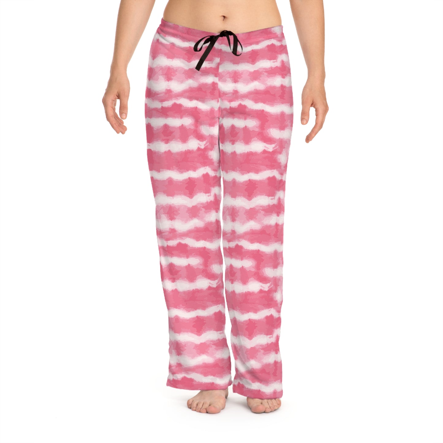 Pink Batik Women's Pajama Pants