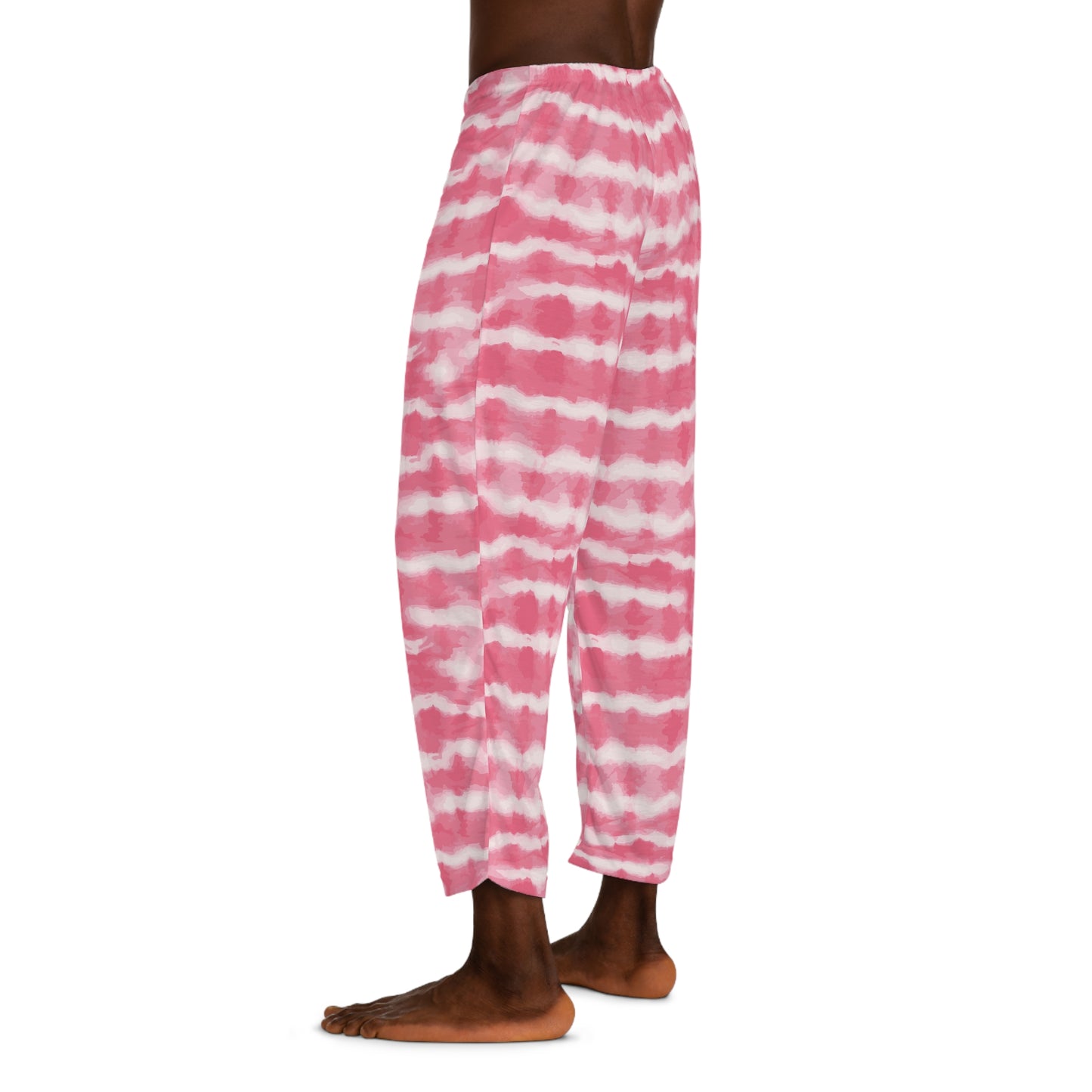 Pink Batik Men's Pajama Pants